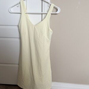 Lululemon align dress butter yellow